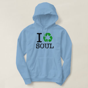 Veste À Capuche Je Recycle L'Âme