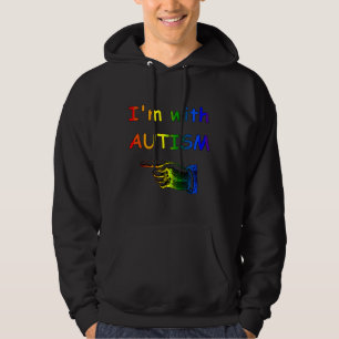 Veste À Capuche Je Suis Autiste