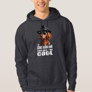 Veste À Capuche Je suis Cool Dachshund