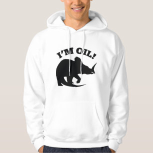 Veste À Capuche Je suis Huile !