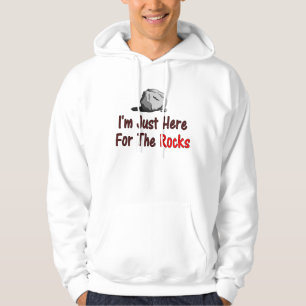 Veste À Capuche Je suis juste là pour les rochers