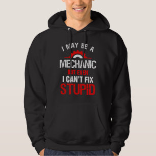 Veste À Capuche Je suis peut-être mécanicien, mais je ne peux pas