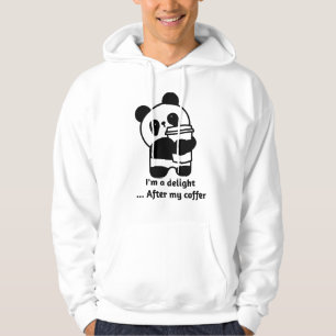 Veste À Capuche Je suis ravi après mon café