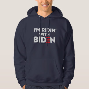 Veste À Capuche Je suis Ridin With Biden 2024