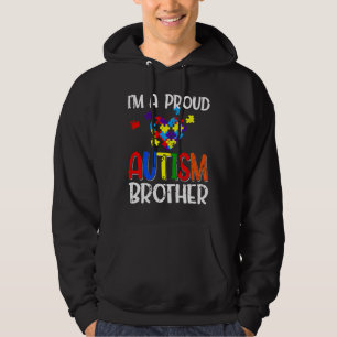 Veste À Capuche Je Suis Un Fier Costume De Sensibilisation sur l'a