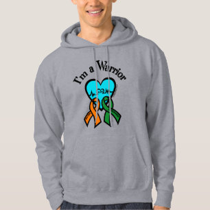 Veste À Capuche Je suis un guerrier/bavard