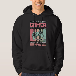 Veste À Capuche Je suis un joueur Jeu vidéo