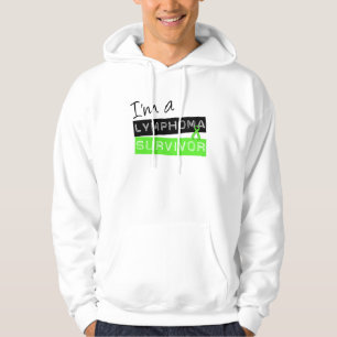 Veste À Capuche Je suis un survivant de lymphome