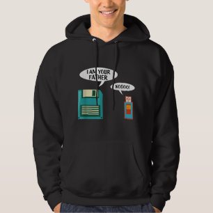Veste À Capuche Je Suis Votre Père Chemise USB Disquette Informati
