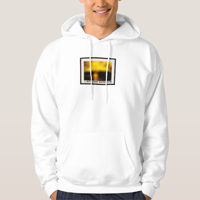 Veste À Capuche Je suis votre soleil (Devant)