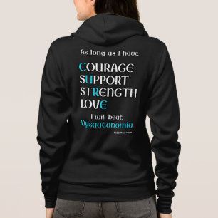 Veste À Capuche Je Vais Battre...Dysautonomia