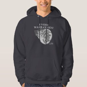 Veste À Capuche JE VIDE des GARANTIES - noir/sweat - shirt à