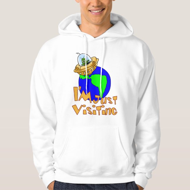 Veste À Capuche Je viens juste de voir une chemise (Devant)