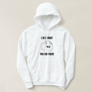 Veste À Capuche Je Vois Ce Que Tu As Fait Là Mème