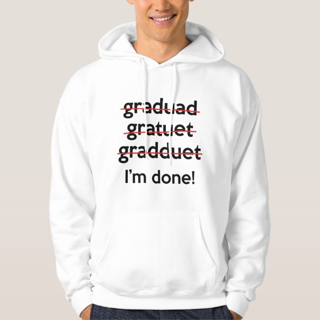Veste À Capuche J'en ai fini ! (Devant)