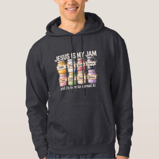 Veste À Capuche Jésus est ma confiture - Foi & Fruit Étaler