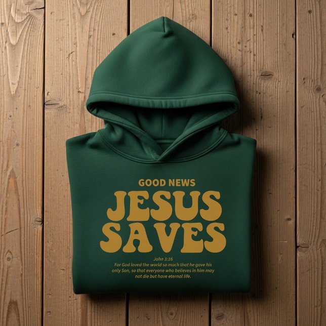 Veste À Capuche Jesus Saves, Christian faith (Créateur téléchargé)