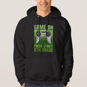 Veste À Capuche Jeu Enfants Sur Vidéo De 8E Année Gamer Boy Retour