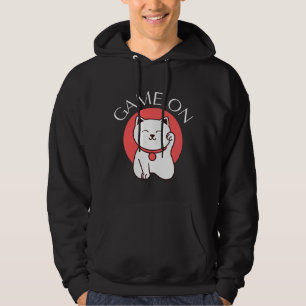 Veste À Capuche Jeu Japonais Sur Chat Charm - Good Gaming Men
