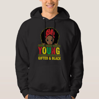 Veste À Capuche Jeune et noire petite reine noire fille mélanine
