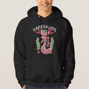 Veste À Capuche Jeux Axolotl Gamesalotl Kawaii