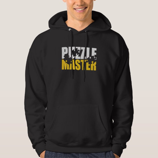Veste À Capuche Jigsaw Puzzle Master (Devant)