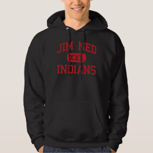 Veste À Capuche JIM Ned - Indiens - lycée - Tuscola le Texas