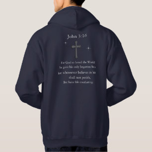 Veste À Capuche John 3:16