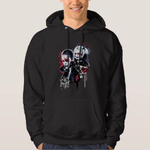 Veste À Capuche Joker du peloton   de suicide et graffiti peint