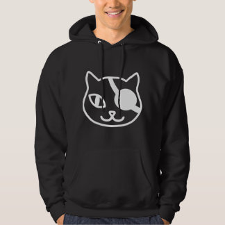 Veste À Capuche Joli Chat Pirate Pour Amoureux de Chat Kitten Patc