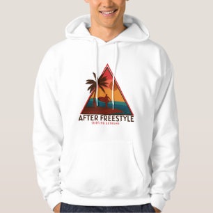 Veste À Capuche Joli Design Après Freestyle Retro Silhouette Hood