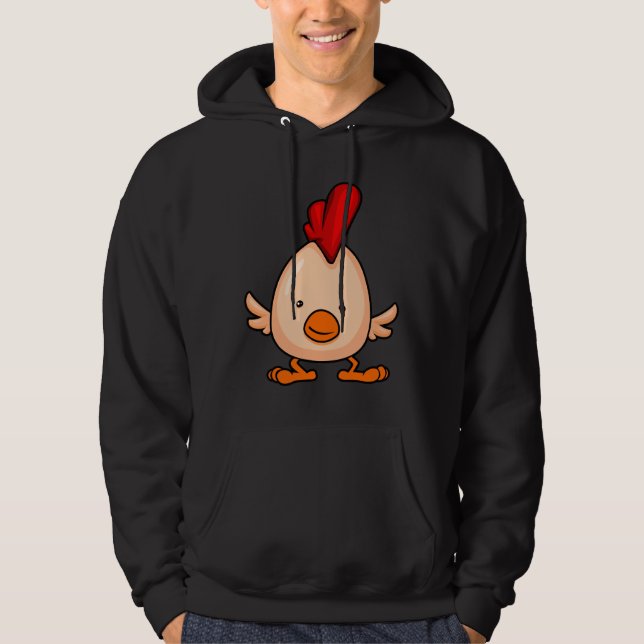 Veste À Capuche Joli petit poulet (Devant)