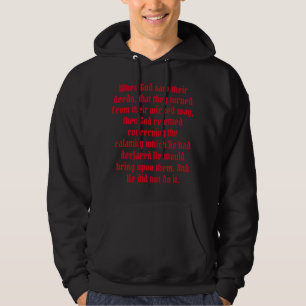 Veste À Capuche Jonah 3:10 Tourner des voies méchantes