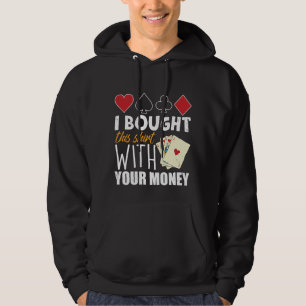 Veste À Capuche Joueur de poker Joker Casino Jackpot