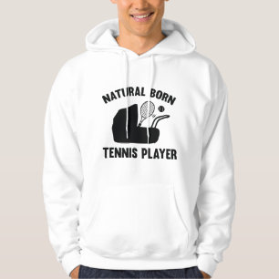 Veste À Capuche Joueur Naturel de Tennis de naissance