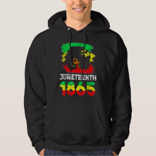 Veste À Capuche Jour 1865 Fête de l'Indépendance des Chemises Noir