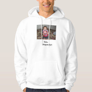 Veste À Capuche Jour de Valentines heureux, papa