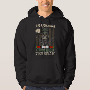 Veste À Capuche Jour des anciens combattants Irak Afghanistan Comb