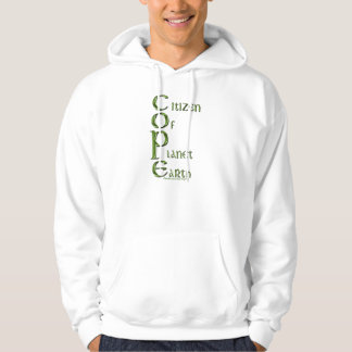 Veste À Capuche JOUR DES TERRES citoyen de la planète Terre COPE S