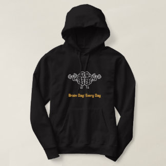Veste À Capuche Jour du cerveau tous les jours Conception de cerve
