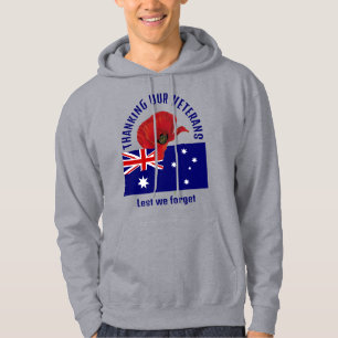Veste À Capuche Jour du Souvenir des vétérans australiens