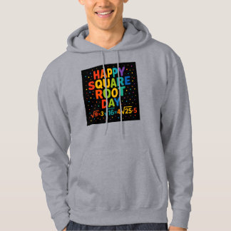 Veste À Capuche Joyeuse Journée de la racine Carré