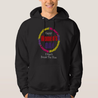 Veste À Capuche Joyeuse Journée internationale des femmes 8 mars 2
