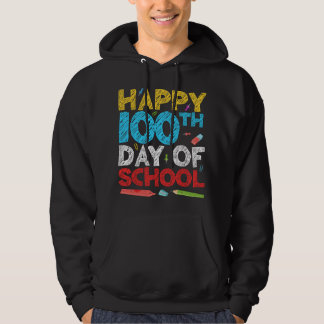 Veste À Capuche Joyeux 100e jour d'école