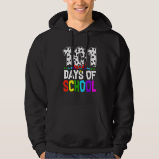 Veste À Capuche Joyeux 101 Jours École Cute Chiens Amateurs Étudia