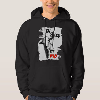 Veste À Capuche Joyeux Aïd Adha Moubarak Cool Islamique Oh mouton