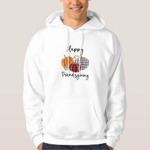 Veste À Capuche Joyeux Ami-Action Plaid Chemise Thanksgiving Homme