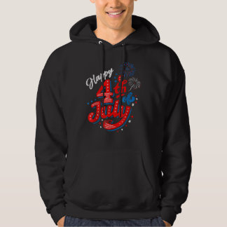 Veste À Capuche Joyeux Jour de l'Indépendance Cool Patriotique
