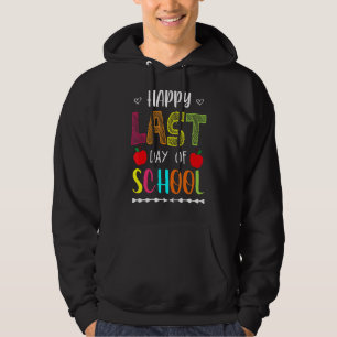 Veste À Capuche Joyeux Jour De Pause Été À L'École Enseignant Frid