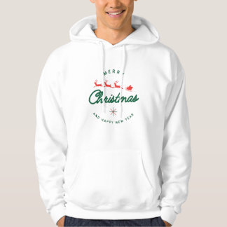 Veste À Capuche Joyeux Noël et bonne année